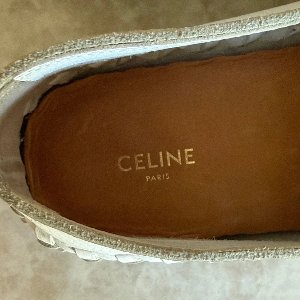 Celine Marlou White Moccasin - Picture 2 of 7